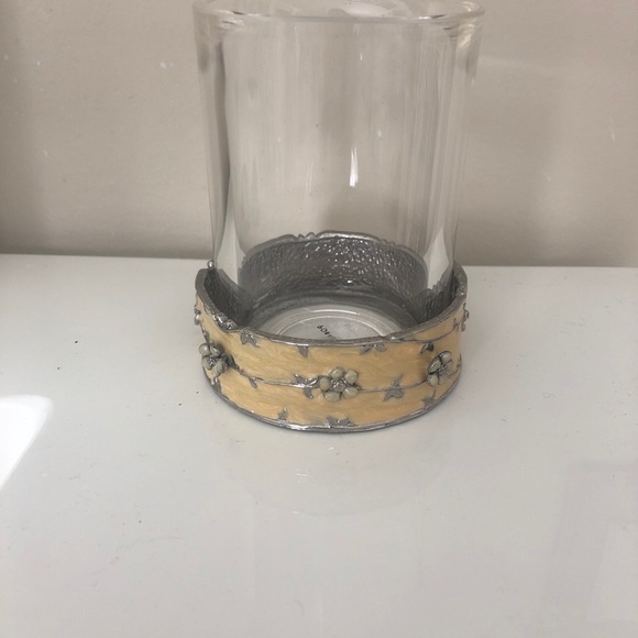 Mike+Ally Toothbrush Holder w/metall/enamel base - Picture 6 of 12